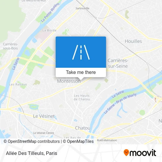 Allée Des Tilleuls map