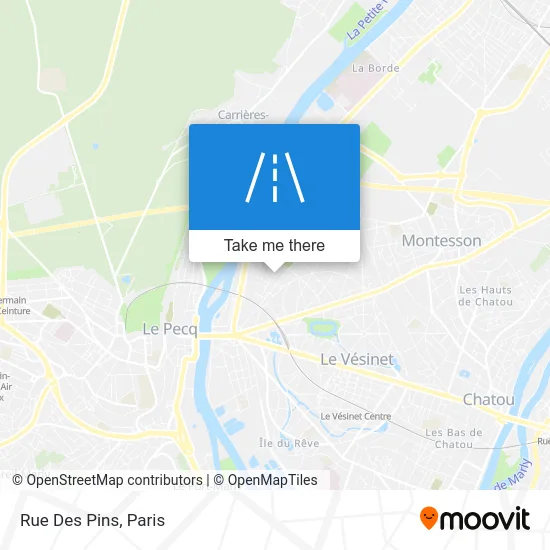 Rue Des Pins map