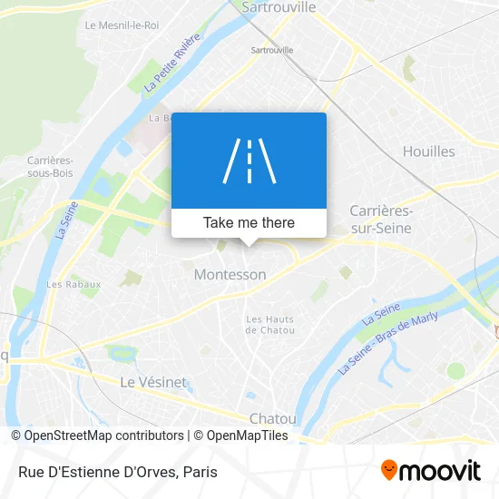 Rue D'Estienne D'Orves map