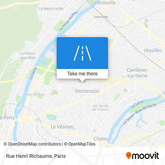 Rue Henri Richaume map