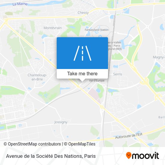 Avenue de la Société Des Nations map