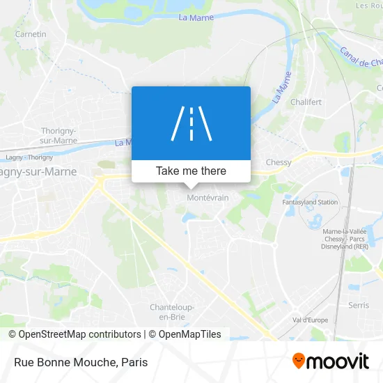 Rue Bonne Mouche map