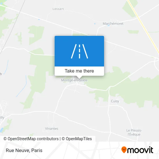 Rue Neuve map