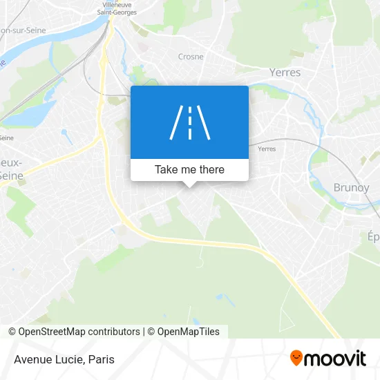 Avenue Lucie map
