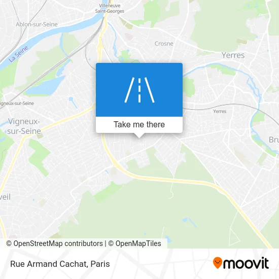 Rue Armand Cachat map
