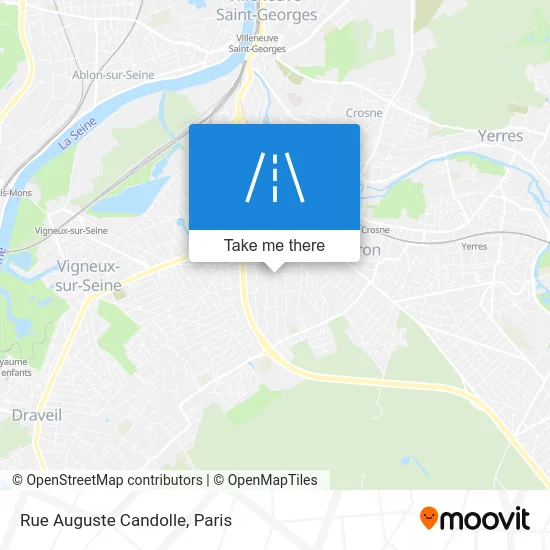 Rue Auguste Candolle map