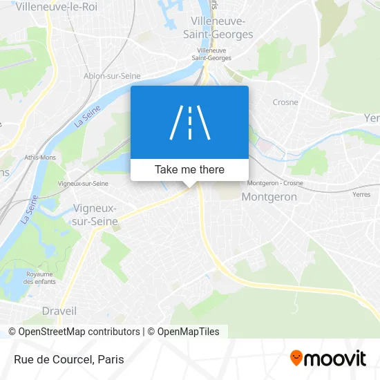 Rue de Courcel map