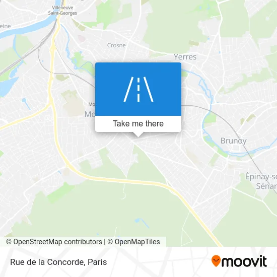 Rue de la Concorde map