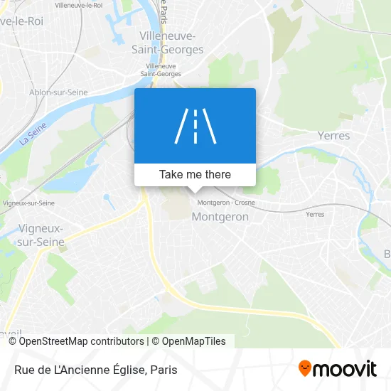 Rue de L'Ancienne Église map