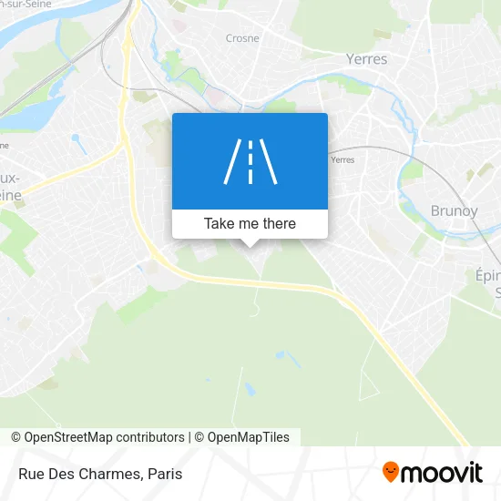 Rue Des Charmes map