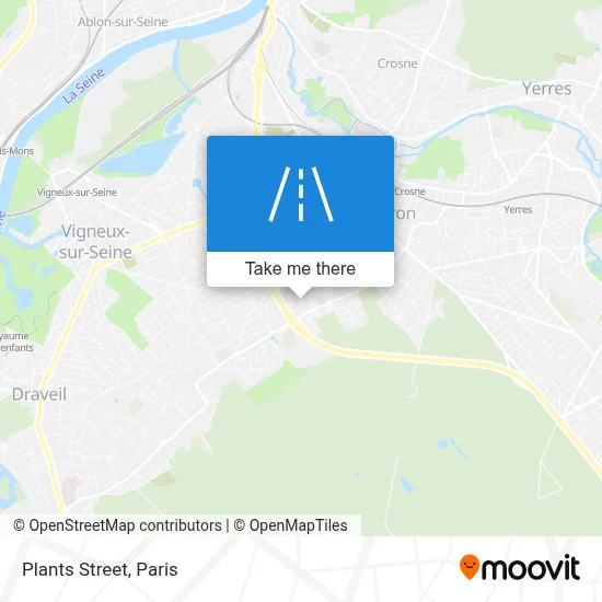 Rue Des Plantes map