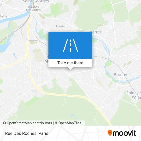 Rue Des Roches map