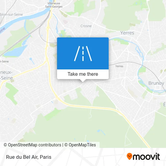 Rue du Bel Air map