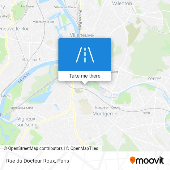 Rue du Docteur Roux map