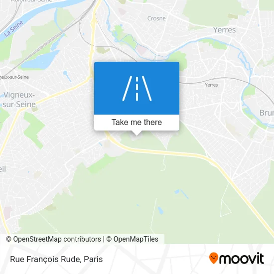 Rue François Rude map
