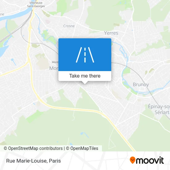 Rue Marie-Louise map