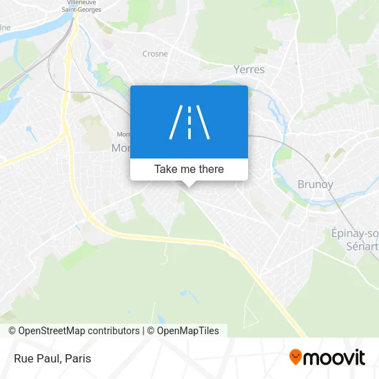 Rue Paul map