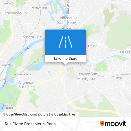 Rue Pierre Brossolette map