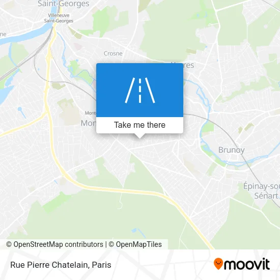 Rue Pierre Chatelain map