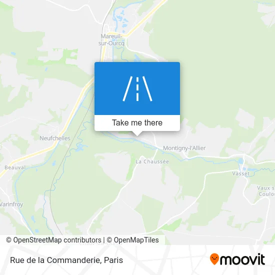 Rue de la Commanderie map