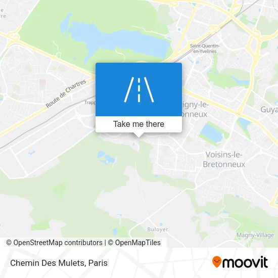 Chemin Des Mulets map