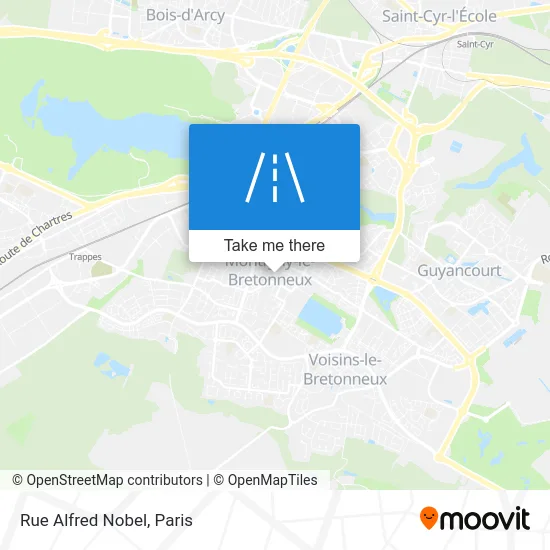 Rue Alfred Nobel map