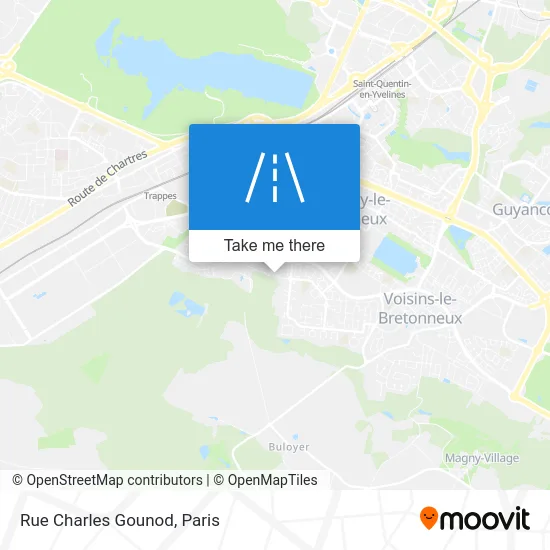 Rue Charles Gounod map