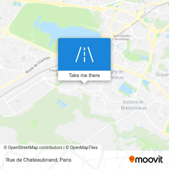 Rue de Chateaubriand map