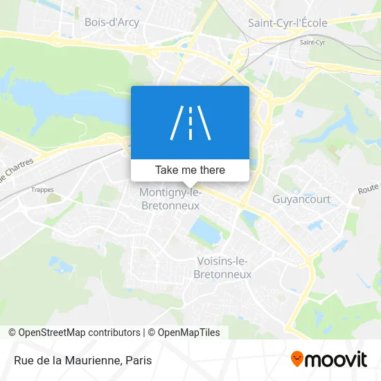 Rue de la Maurienne map