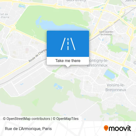 Rue de L'Armorique map