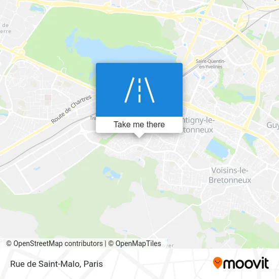 Rue de Saint-Malo map