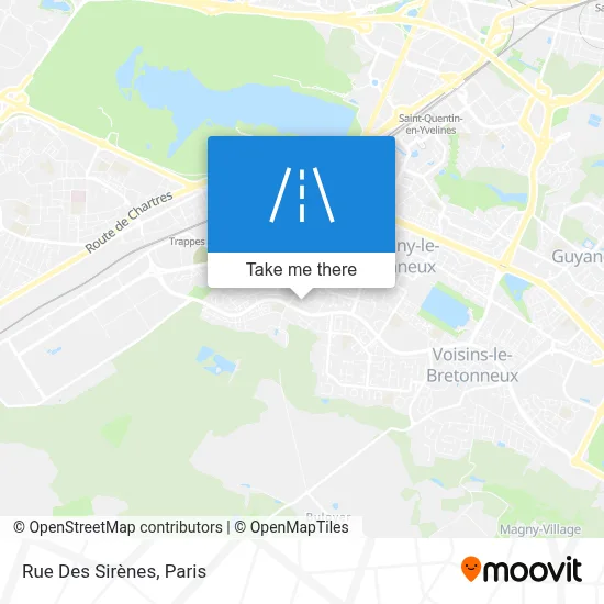 Rue Des Sirènes map