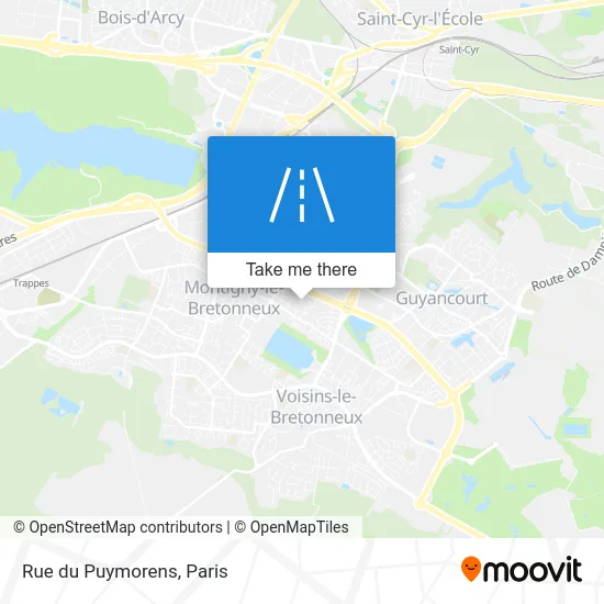 Rue du Puymorens map