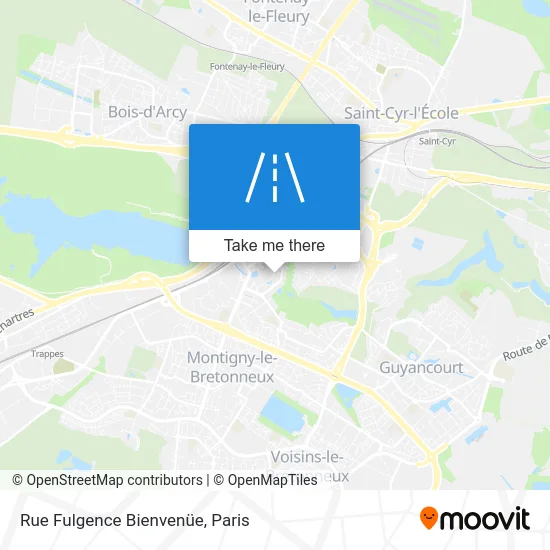 Rue Fulgence Bienvenüe map