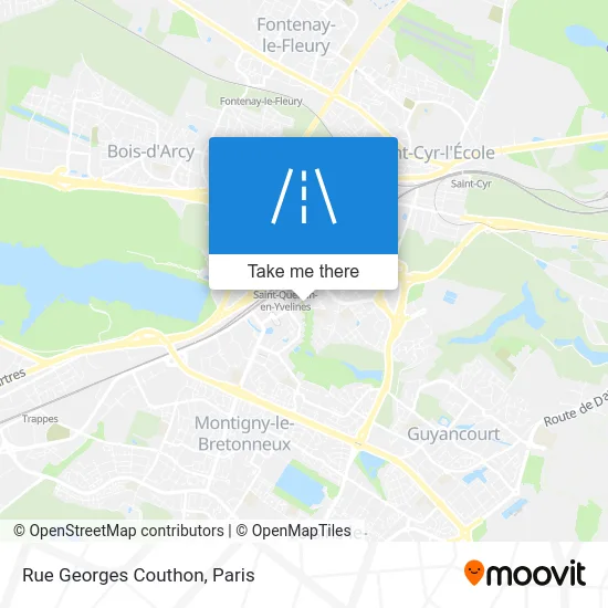 Rue Georges Couthon map