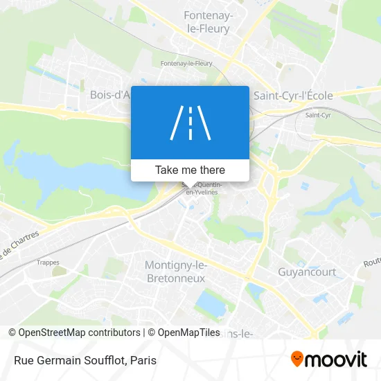 Rue Germain Soufflot map
