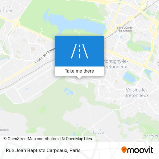 Rue Jean Baptiste Carpeaux map