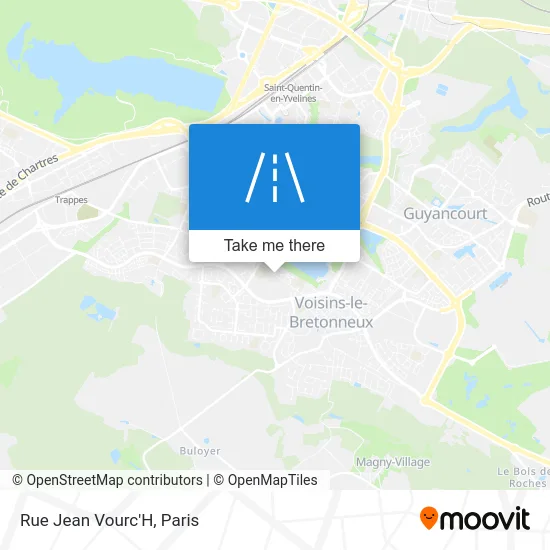 Rue Jean Vourc'H map