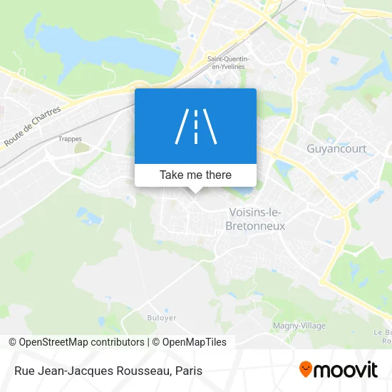Rue Jean-Jacques Rousseau map