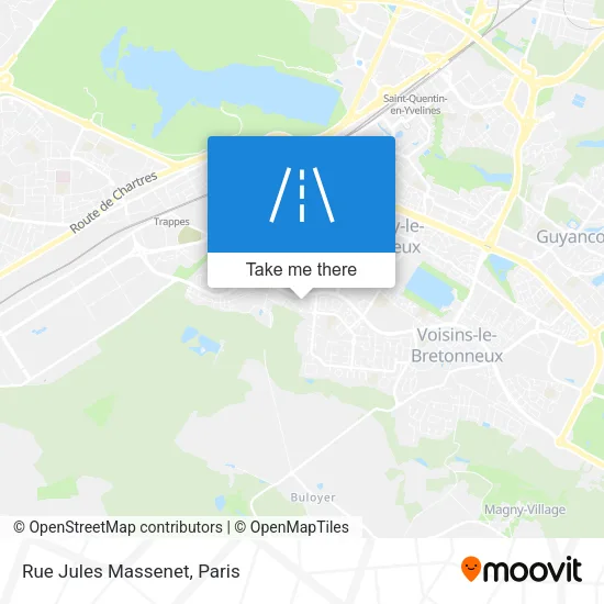 Rue Jules Massenet map