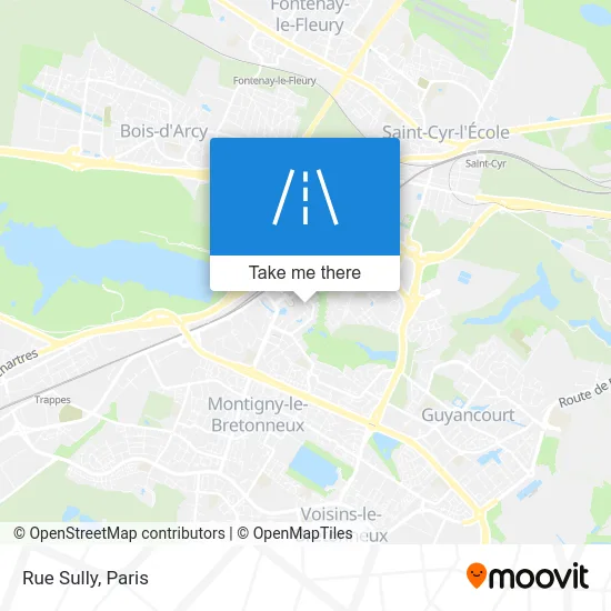 Rue Sully map