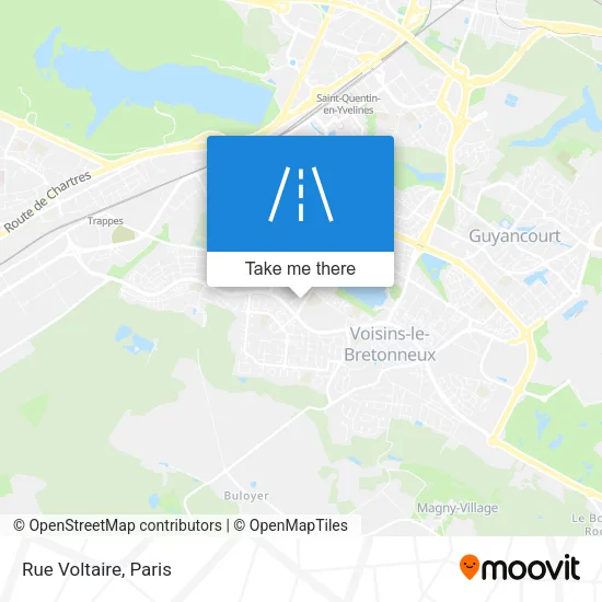 Rue Voltaire map