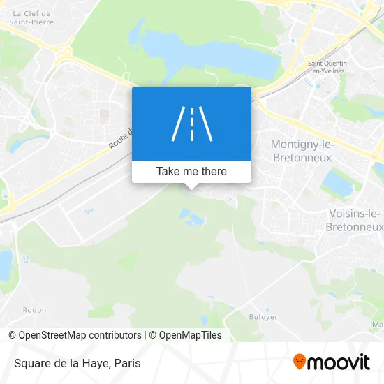 Square de la Haye map