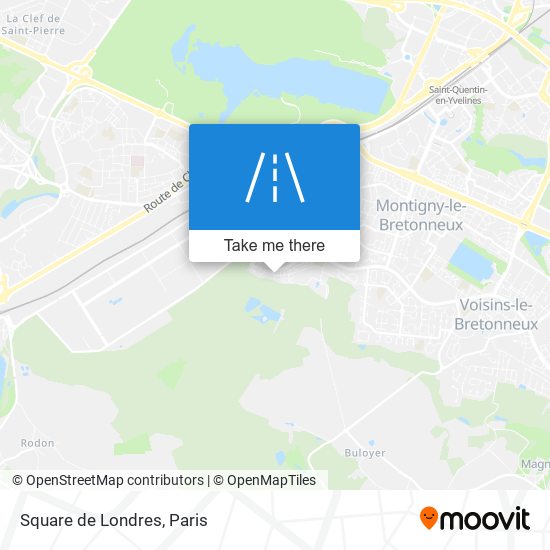Mapa Square de Londres
