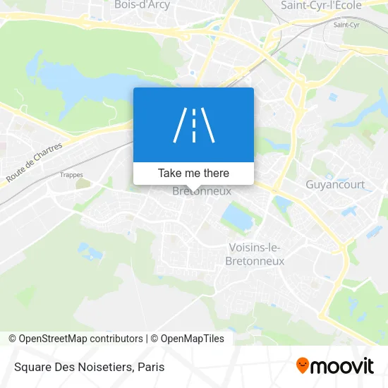 Square Des Noisetiers map