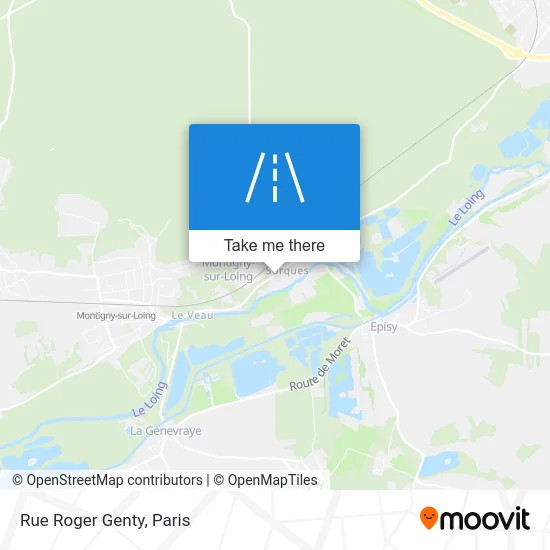 Rue Roger Genty map