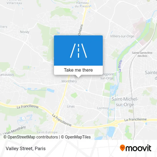 Rue de la Vallée map