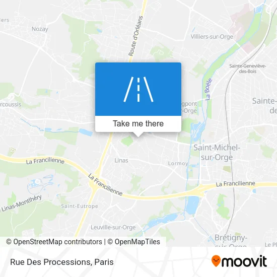 Rue Des Processions map