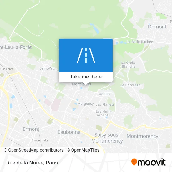 Rue de la Norée map