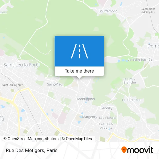 Rue Des Métigers map